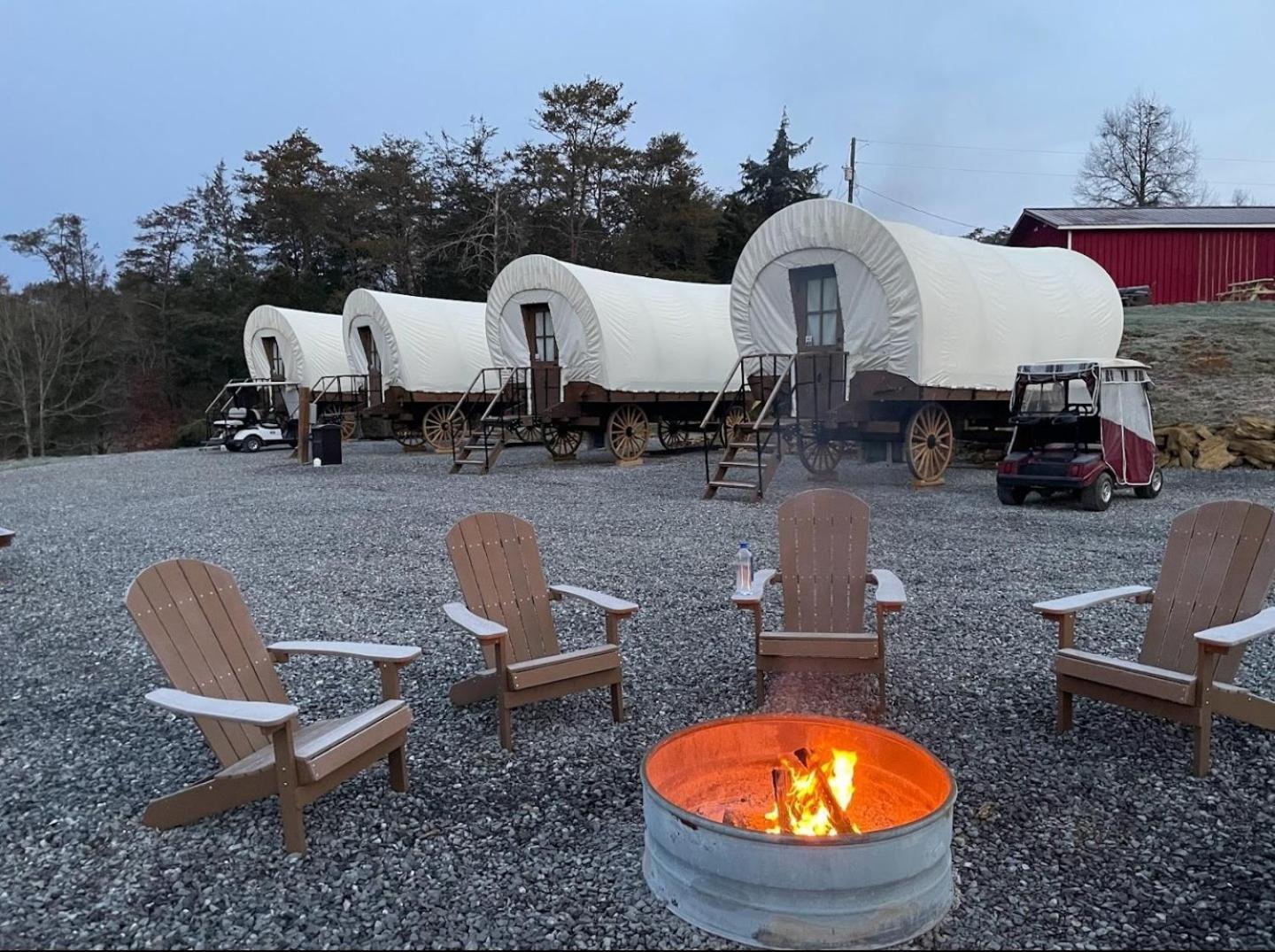 Smoky Hollow Outdoor Resort Covered Wagon Sevierville Zewnętrze zdjęcie